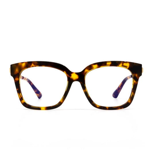 BELLA XS - AMBER TORTOISE + BLUE LIGHT TECHNOLOGY GLASSES