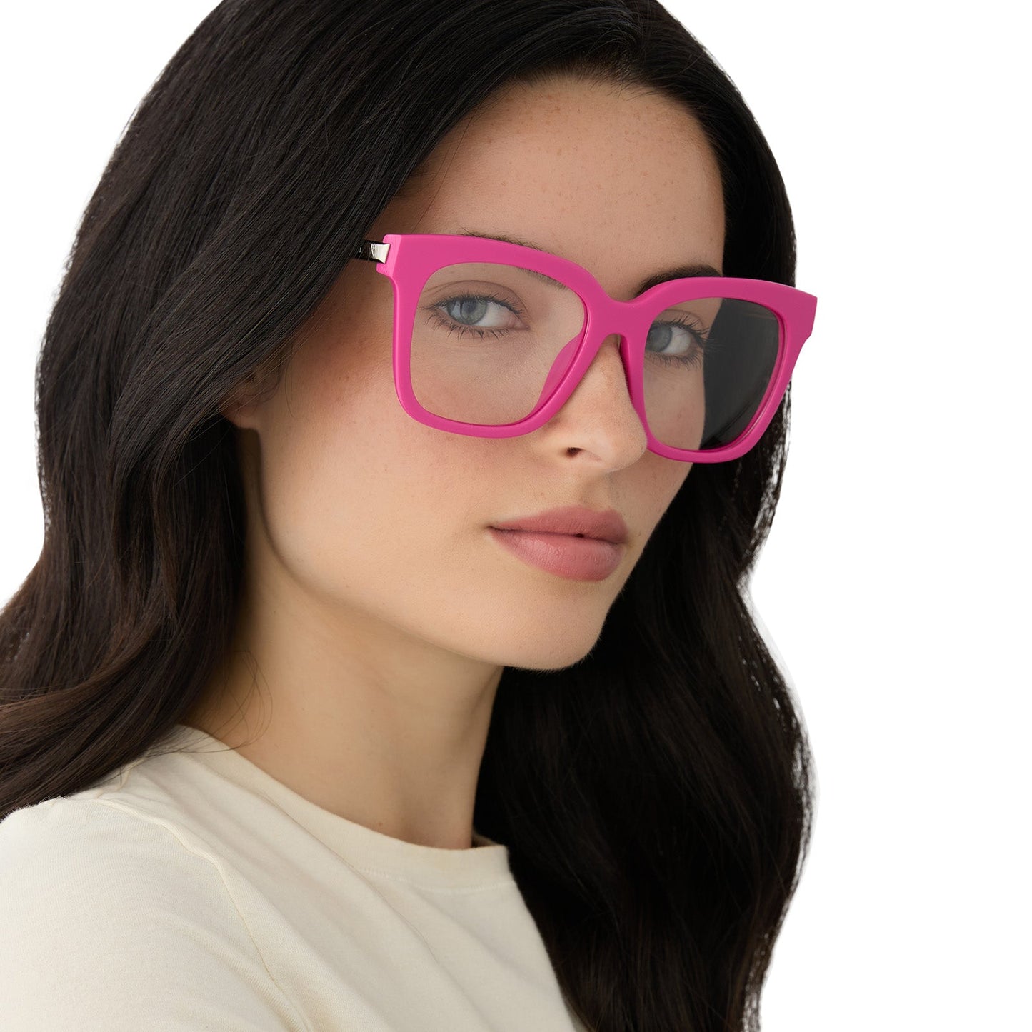 BELLA - BRIGHT PINK + PRESCRIPTION GLASSES