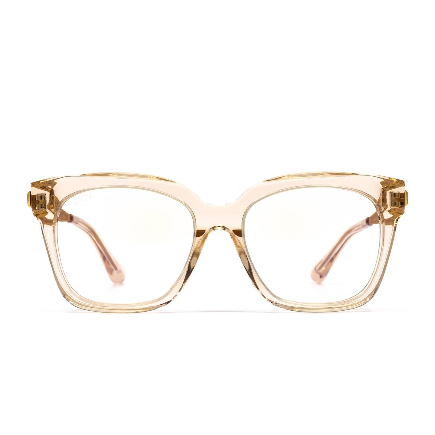 BELLA XS - BLUSH CRYSTAL + PRESCRIPTION GLASSES