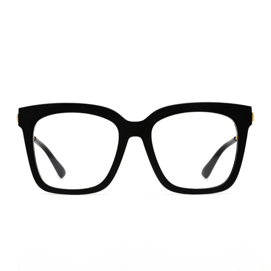 BELLA - MATTE BLACK + PRESCRIPTION GLASSES