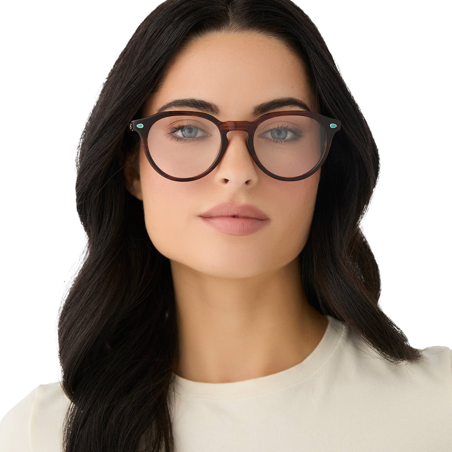 BETH - WARM SEQUOIA TORTOISE + PRESCRIPTION GLASSES