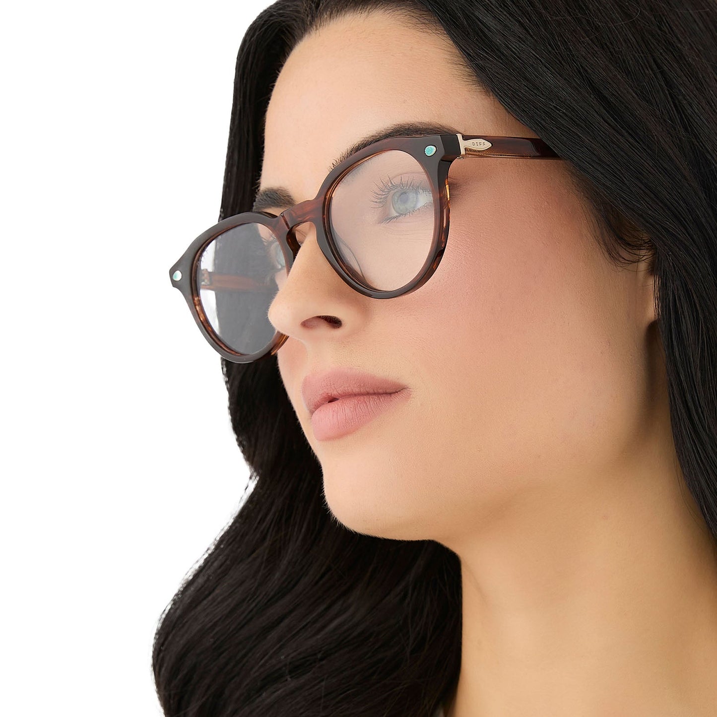 BETH - WARM SEQUOIA TORTOISE + PRESCRIPTION GLASSES