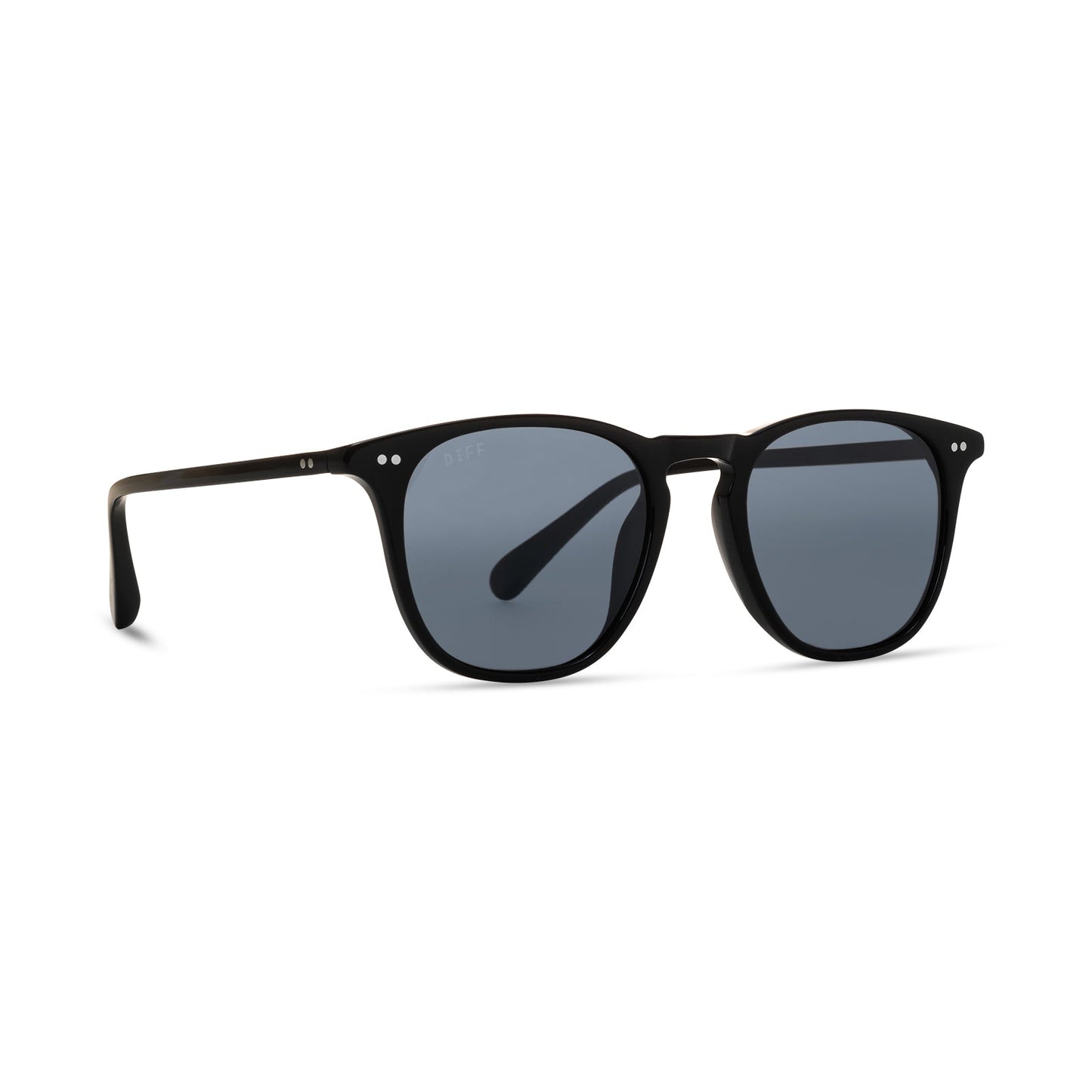 MAXWELL - BLACK + GREY MIRROR + POLARIZED SUNGLASSES