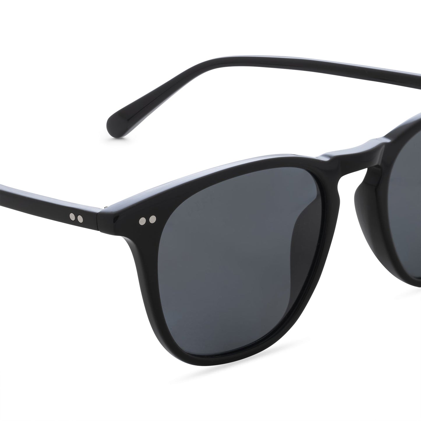 MAXWELL - BLACK + GREY MIRROR + POLARIZED SUNGLASSES