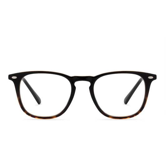 GRIFFIN - BLACK TORTOISE + BLUE LIGHT READERS