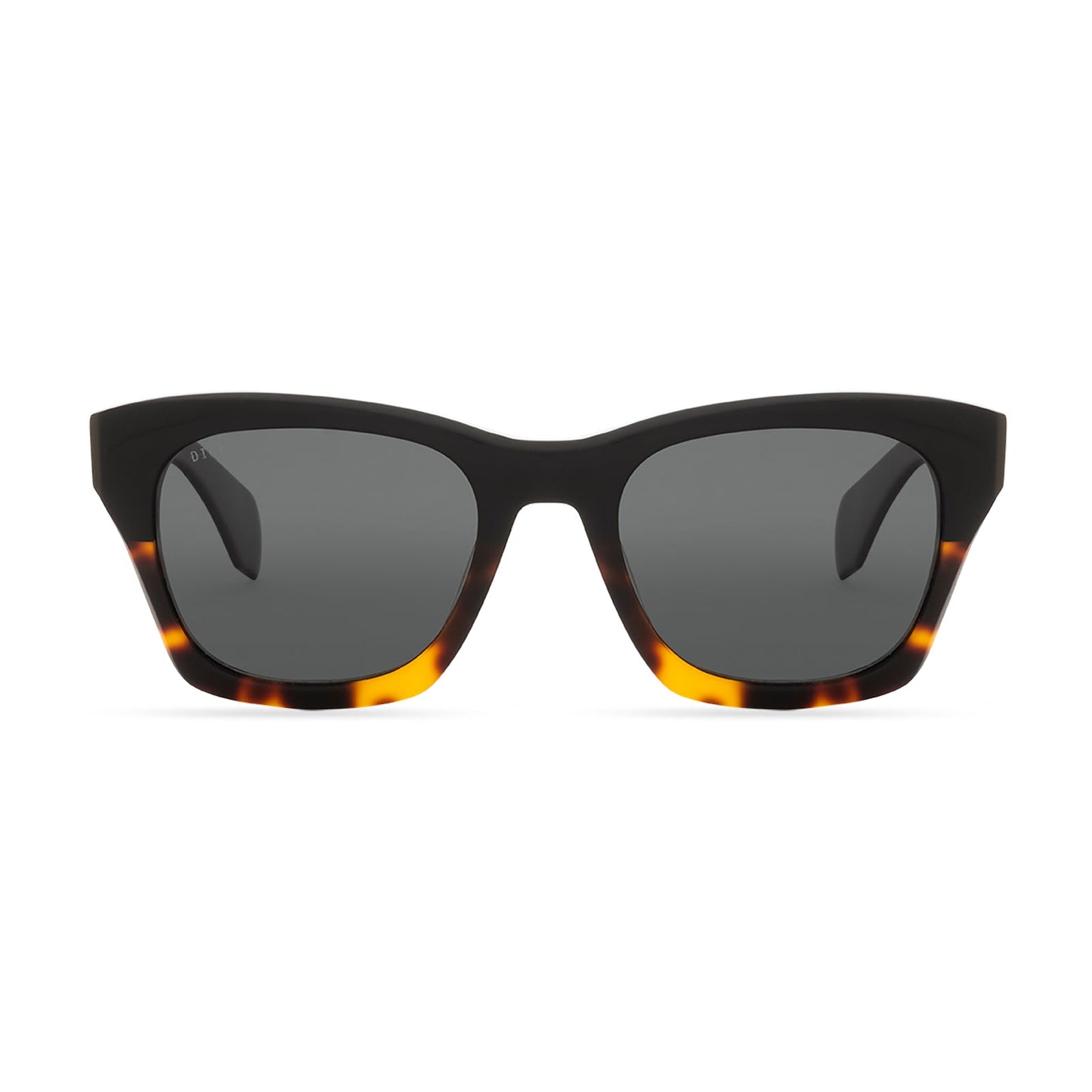 DEAN - BLACK TORTOISE + GREY POLARIZED SUNGLASSES