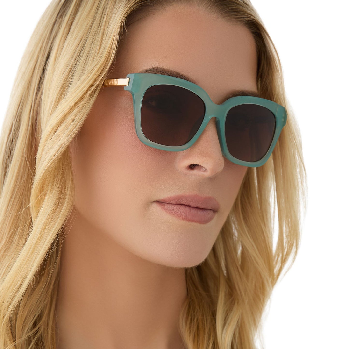 BELLA XS - AQUATIC AWE + BROWN GRADIENT + POLARIZED SUNGLASSES