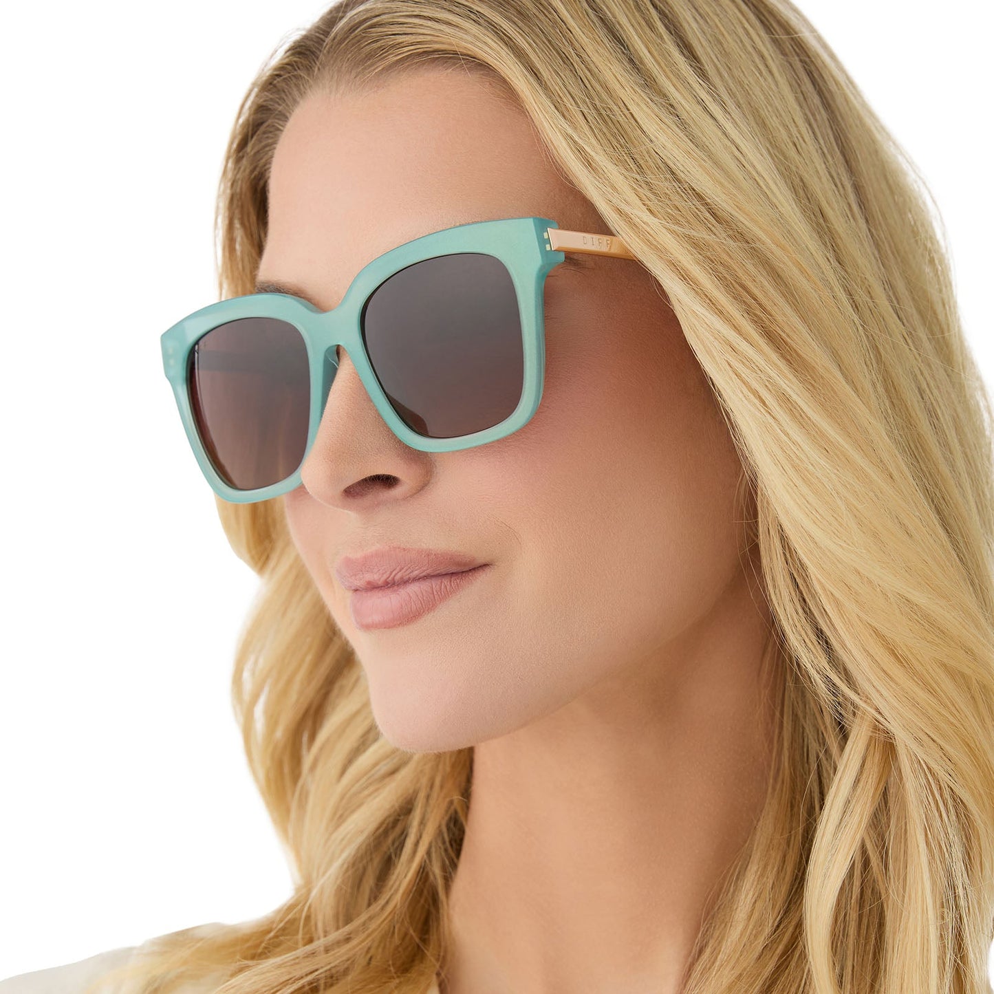 BELLA - AQUATIC AWE + BROWN GRADIENT + POLARIZED SUNGLASSES