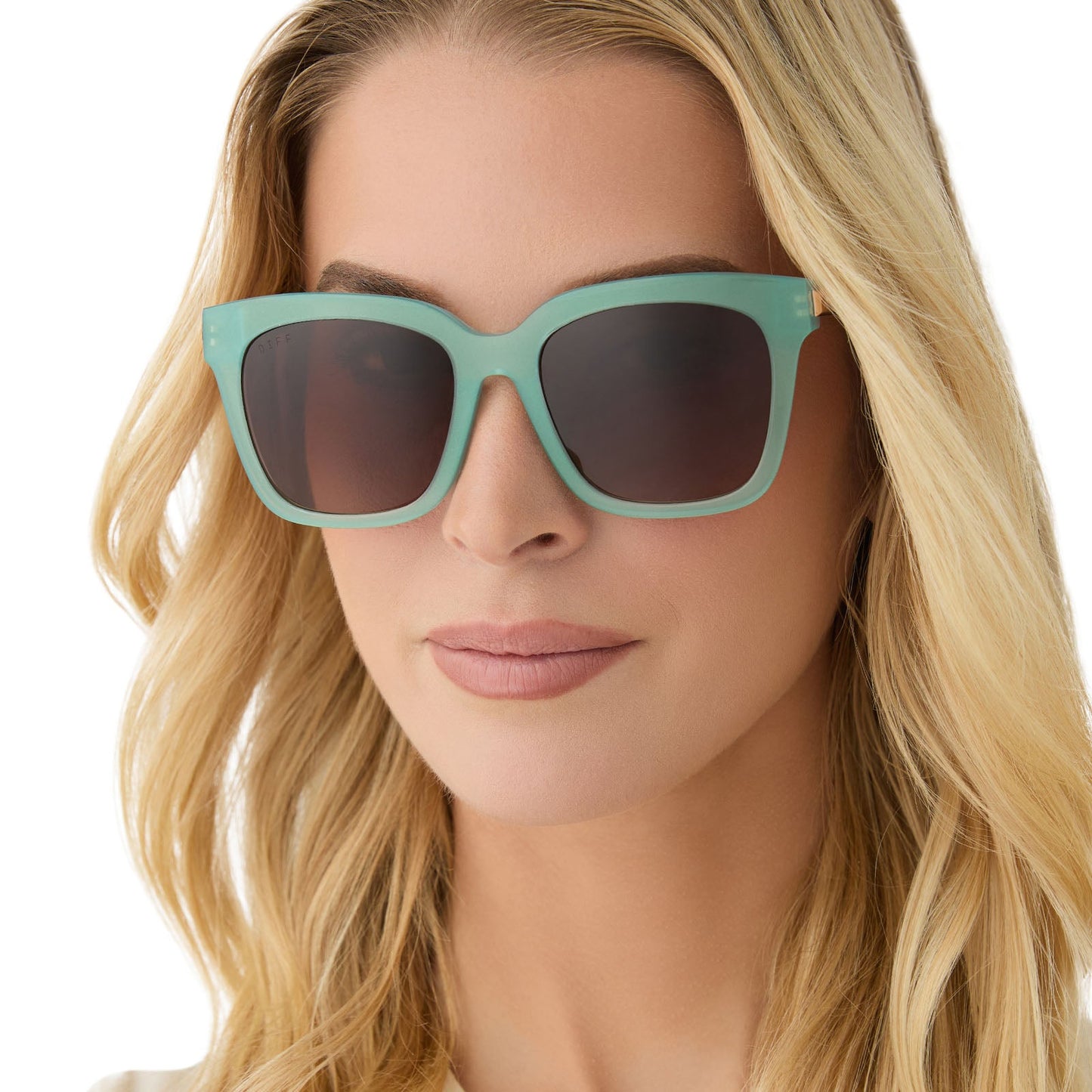 BELLA - AQUATIC AWE + BROWN GRADIENT + POLARIZED SUNGLASSES