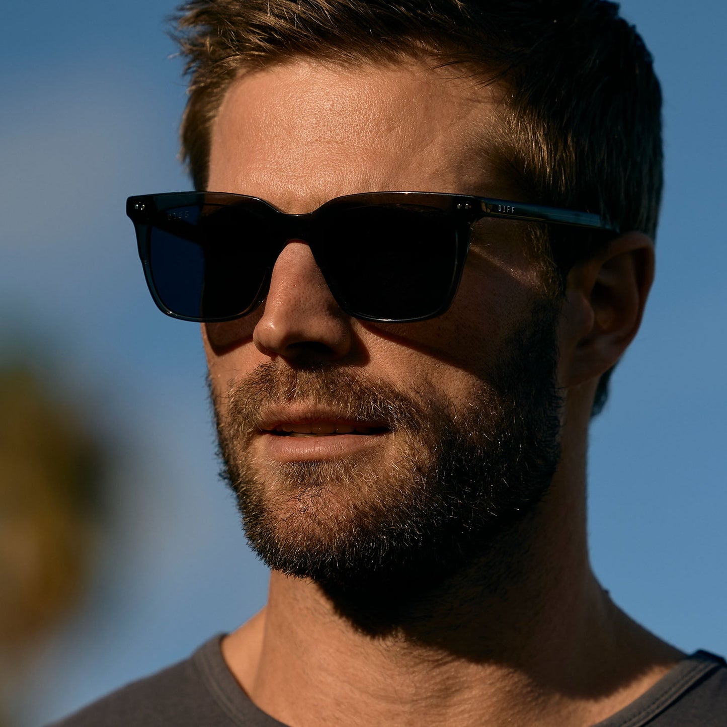 BILLIE XL - BLACK SMOKE CRYSTAL + GREY + POLARIZED SUNGLASSES