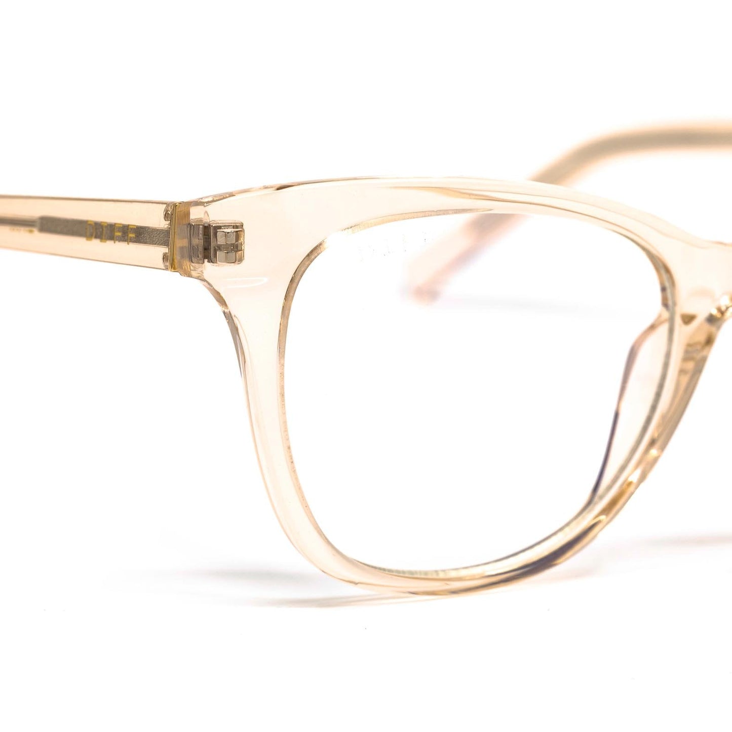 CARINA - BLUSH CRYSTAL + PRESCRIPTION GLASSES