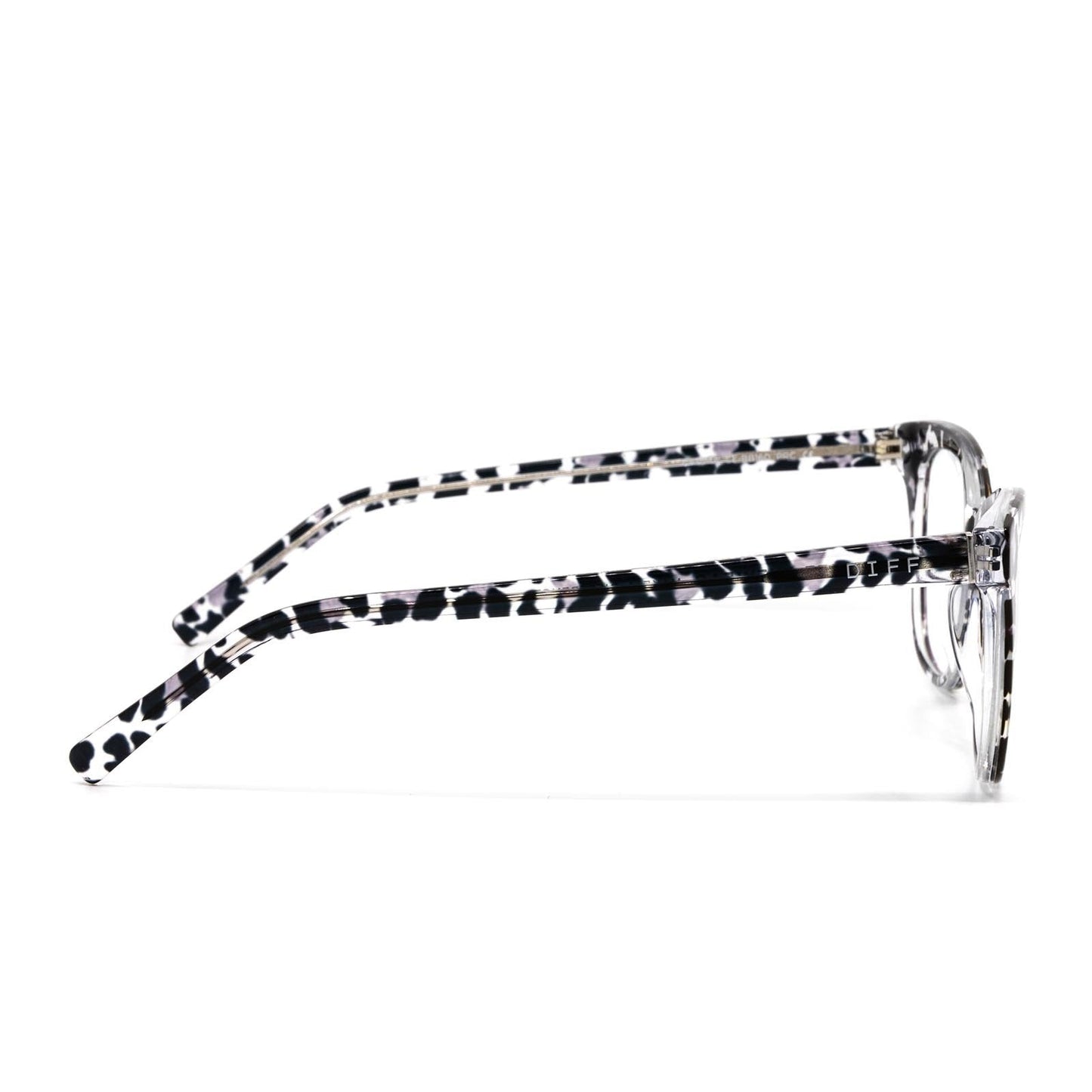 CARINA - CLEAR LEOPARD + PRESCRIPTION GLASSES