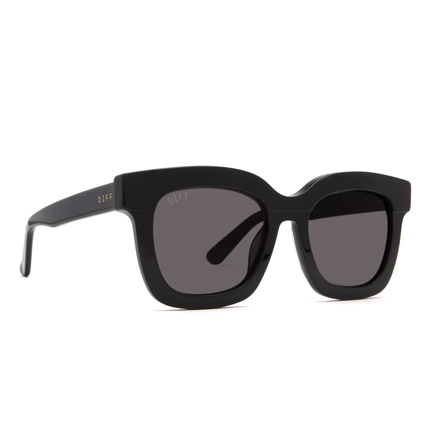 CARSON - BLACK + DARK SMOKE + POLARIZED SUNGLASSES