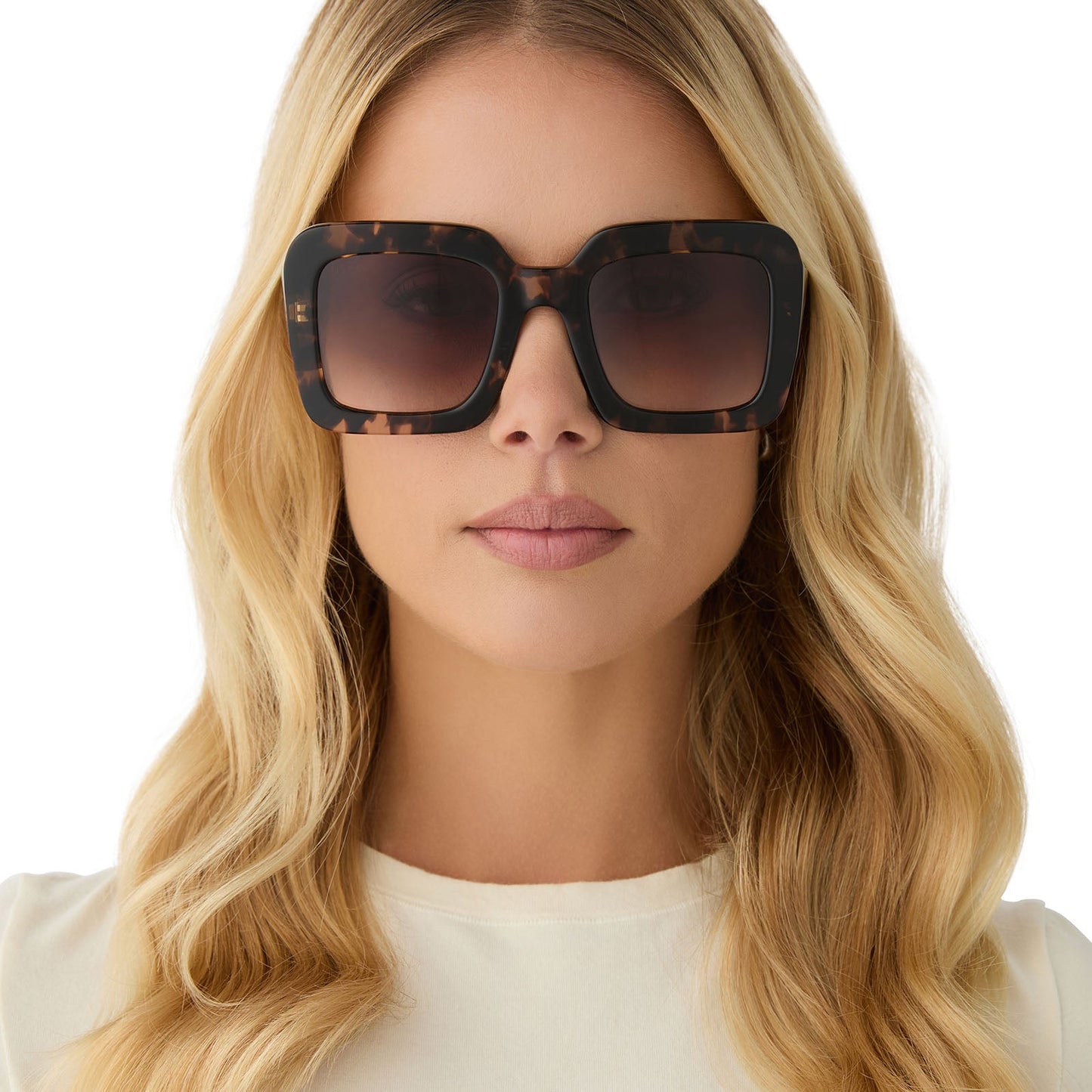 CHARISE - ESPRESSO TORTOISE + BROWN GRADIENT SUNGLASSES