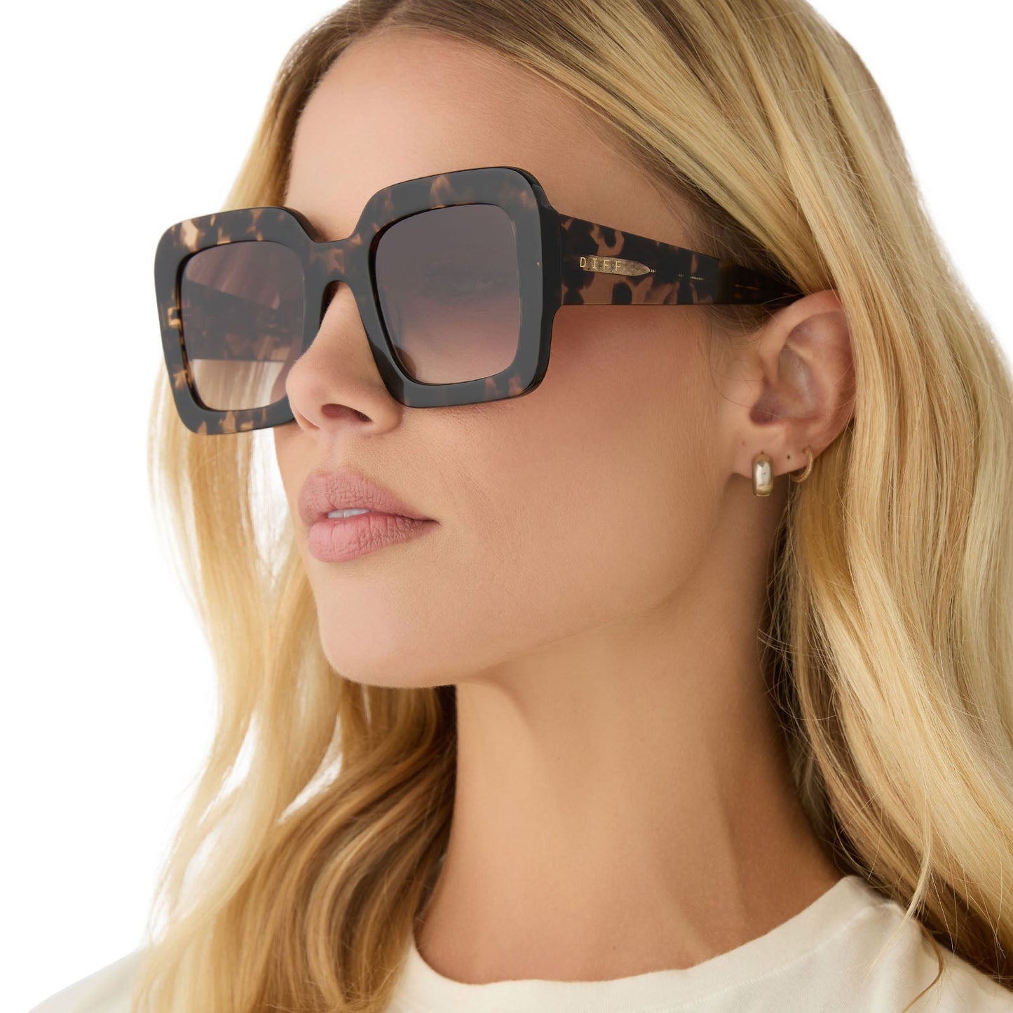 CHARISE - ESPRESSO TORTOISE + BROWN GRADIENT SUNGLASSES