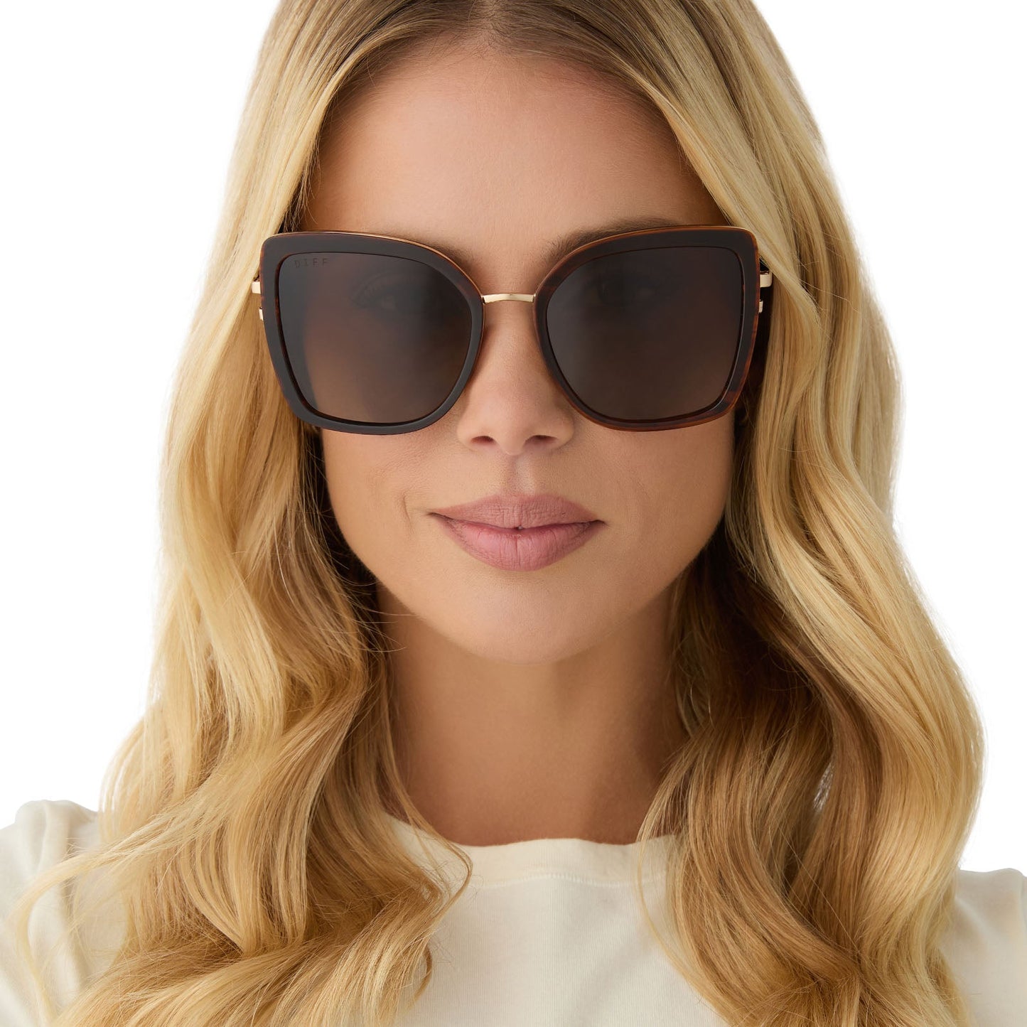 CLARISSE - SEQUOIA TORTOISE + BROWN GRADIENT + POLARIZED SUNGLASSES