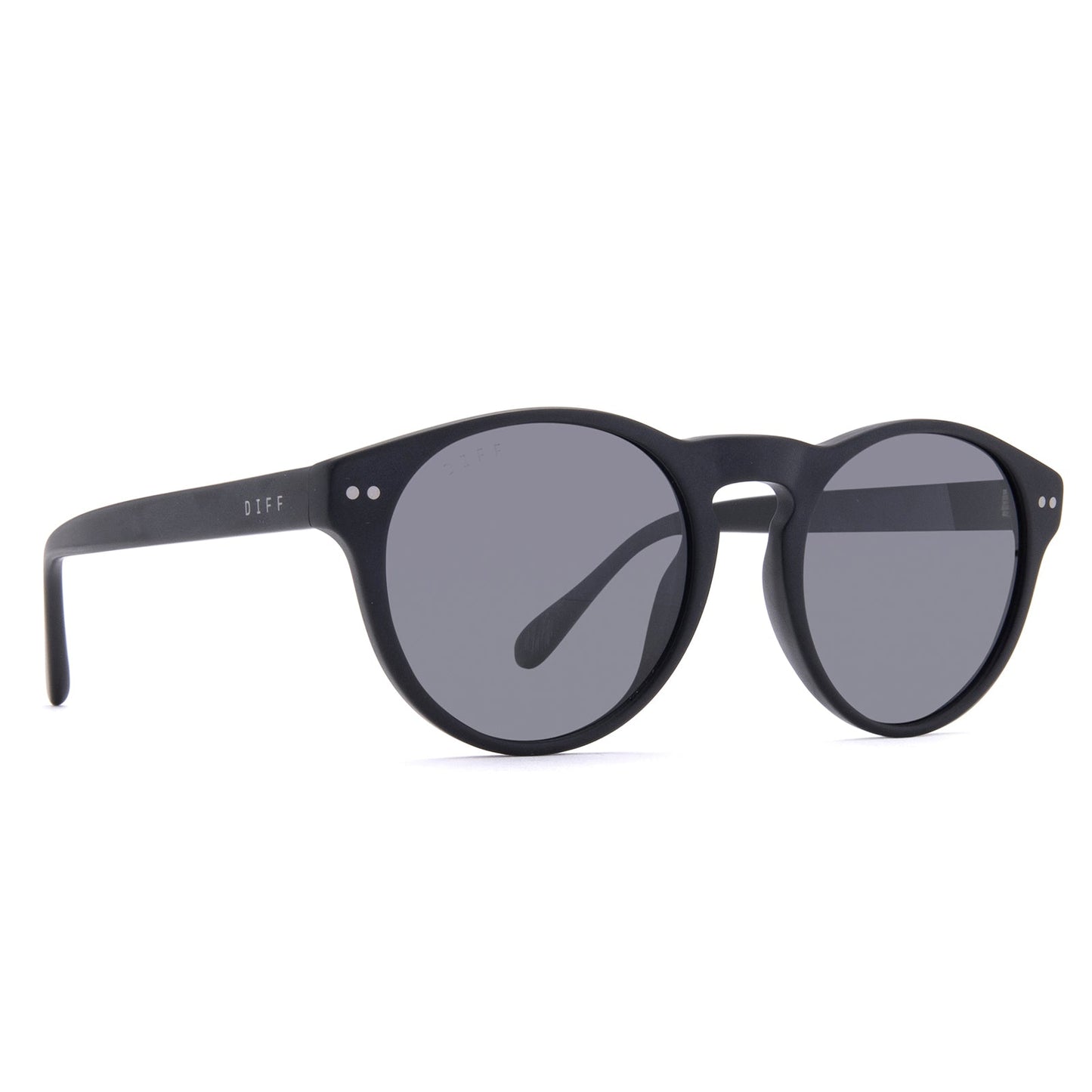 CODY - MATTE BLACK + GREY POLARIZED SUNGLASSES