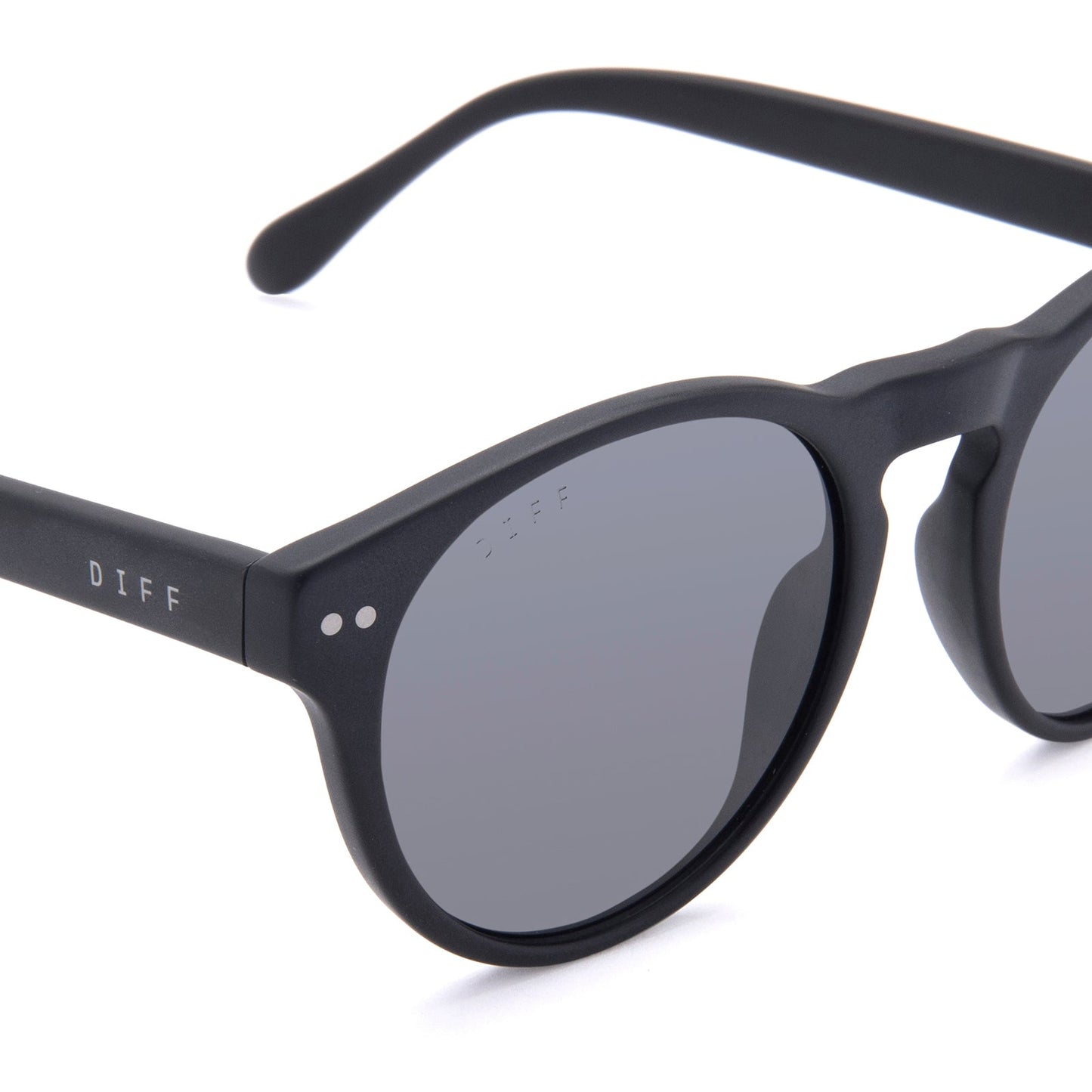 CODY - MATTE BLACK + GREY POLARIZED SUNGLASSES