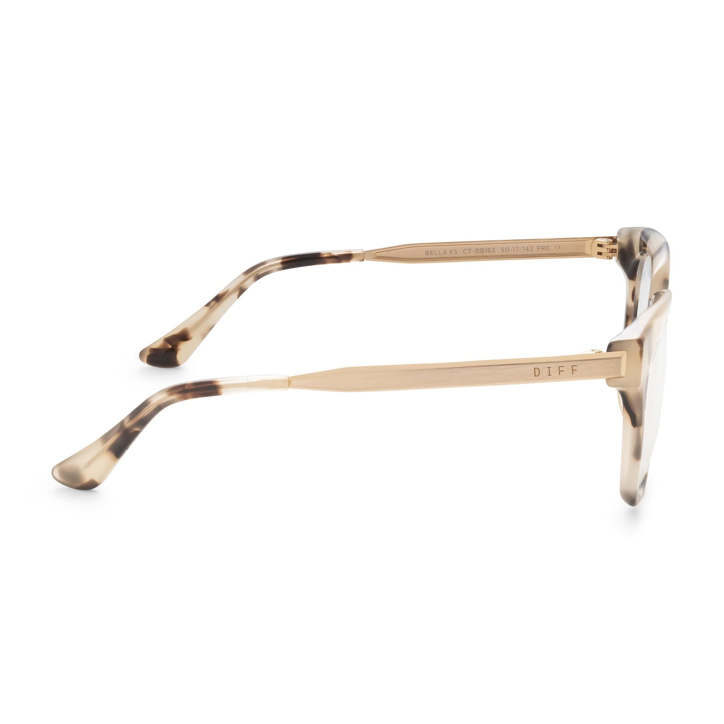BELLA XS - CREAM TORTOISE + PRESCRIPTION GLASSES