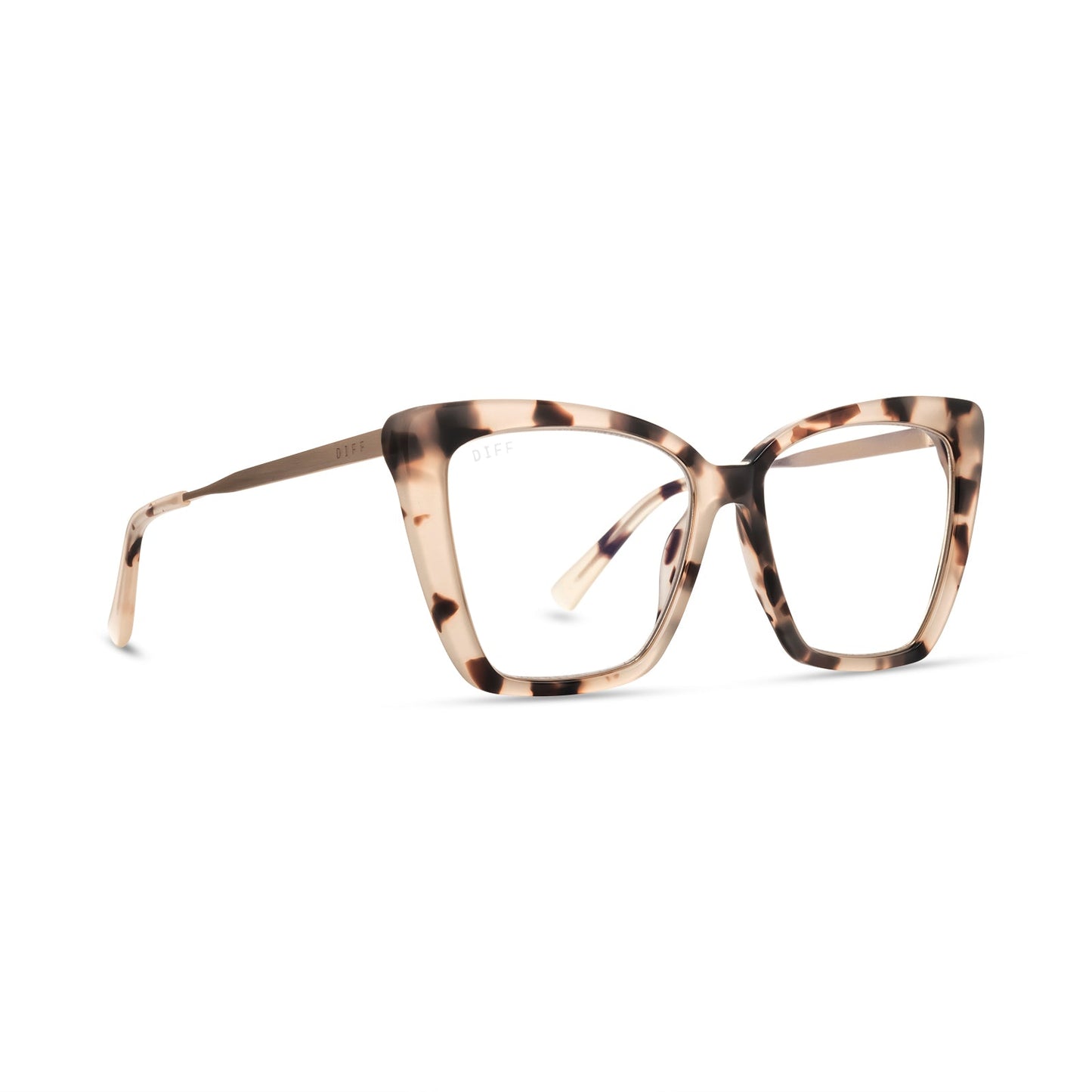 BECKY IV - CREAM TORTOISE + BLUE LIGHT TECHNOLOGY GLASSES