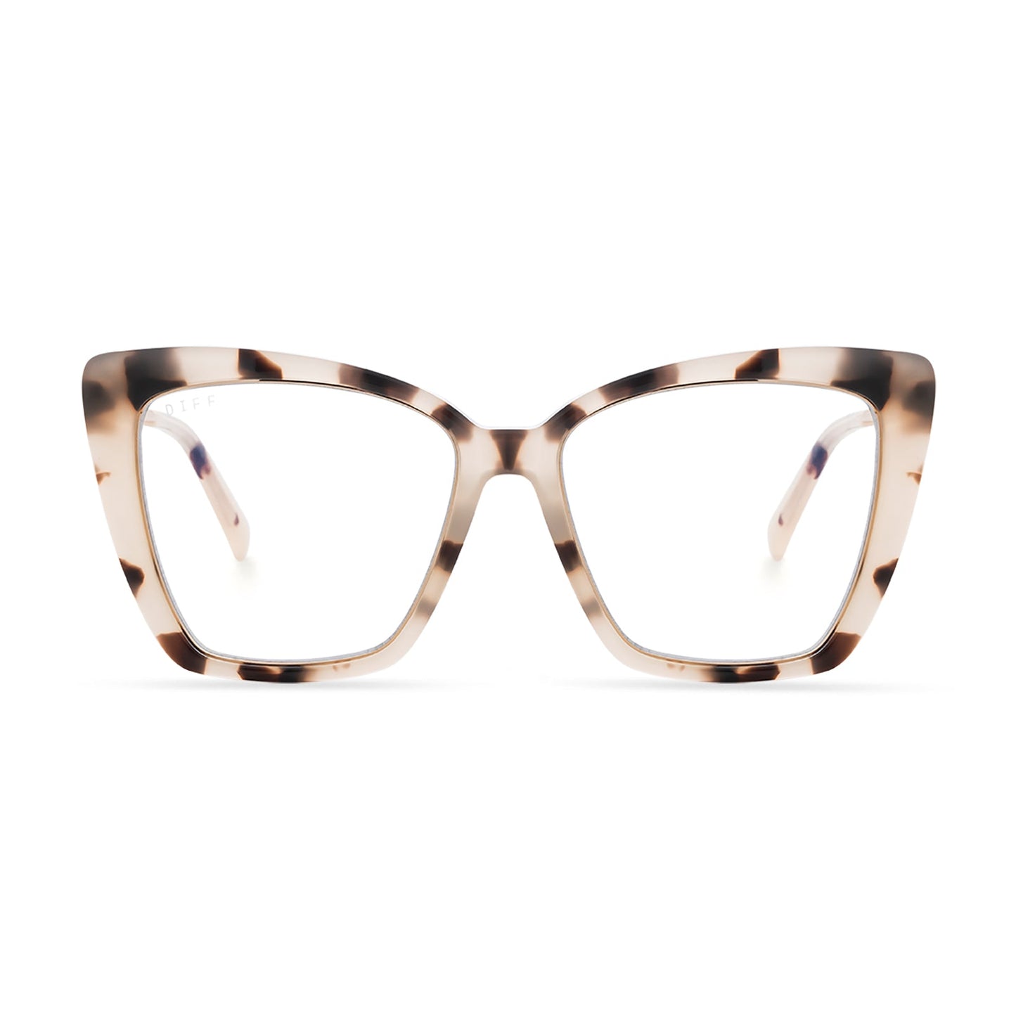 BECKY IV - CREAM TORTOISE + BLUE LIGHT TECHNOLOGY GLASSES