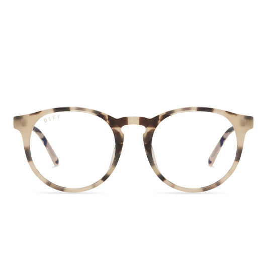 SAWYER - CREAM TORTOISE + BLUE LIGHT TECHNOLOGY GLASSES