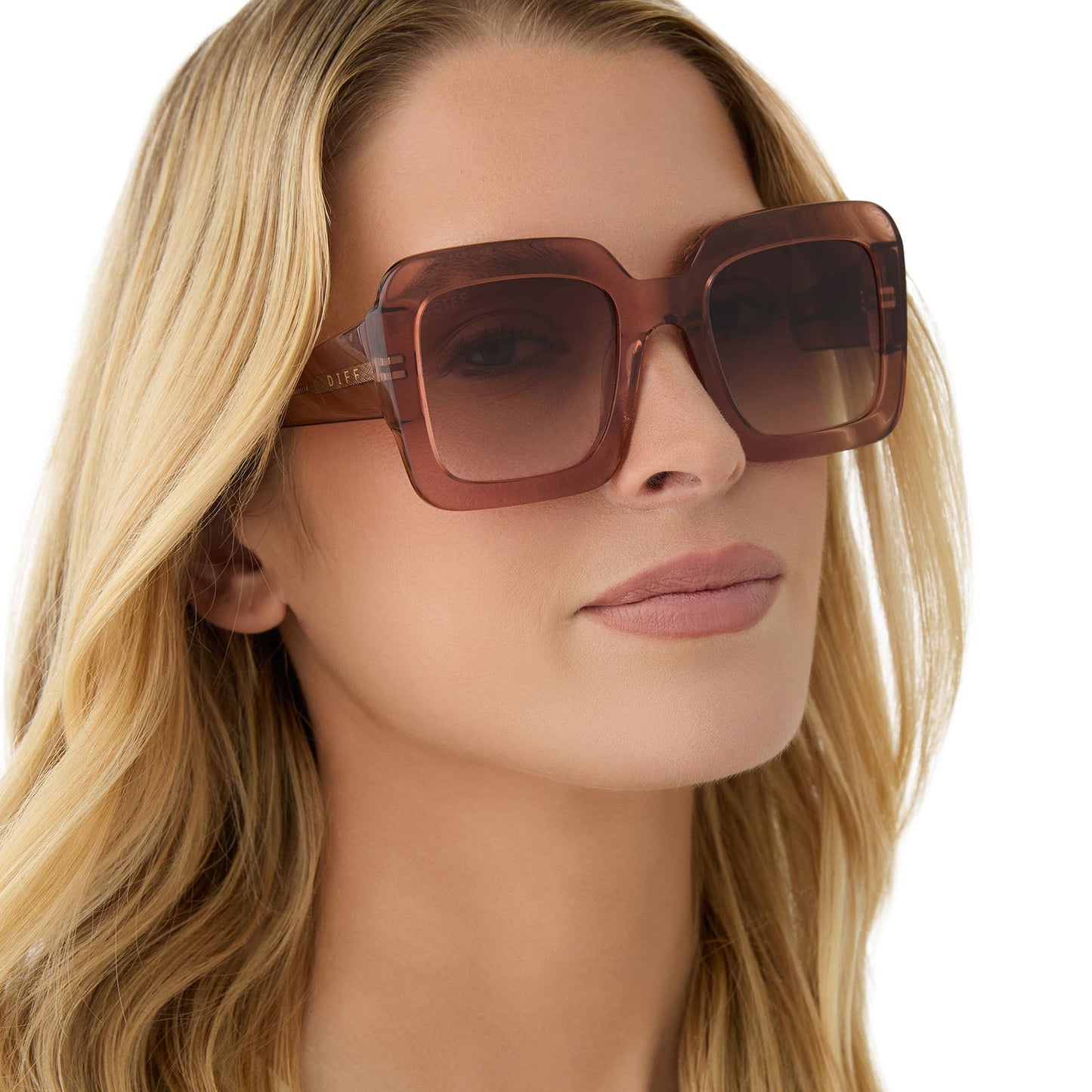 CHARISE - CAFÉ OLE + BROWN GRADIENT + POLARIZED SUNGLASSES