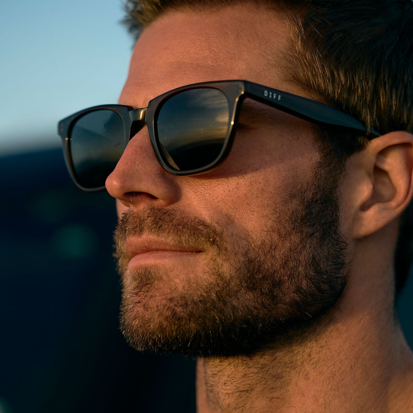 COLTON - WHISKEY + GREY POLARIZED SUNGLASSES