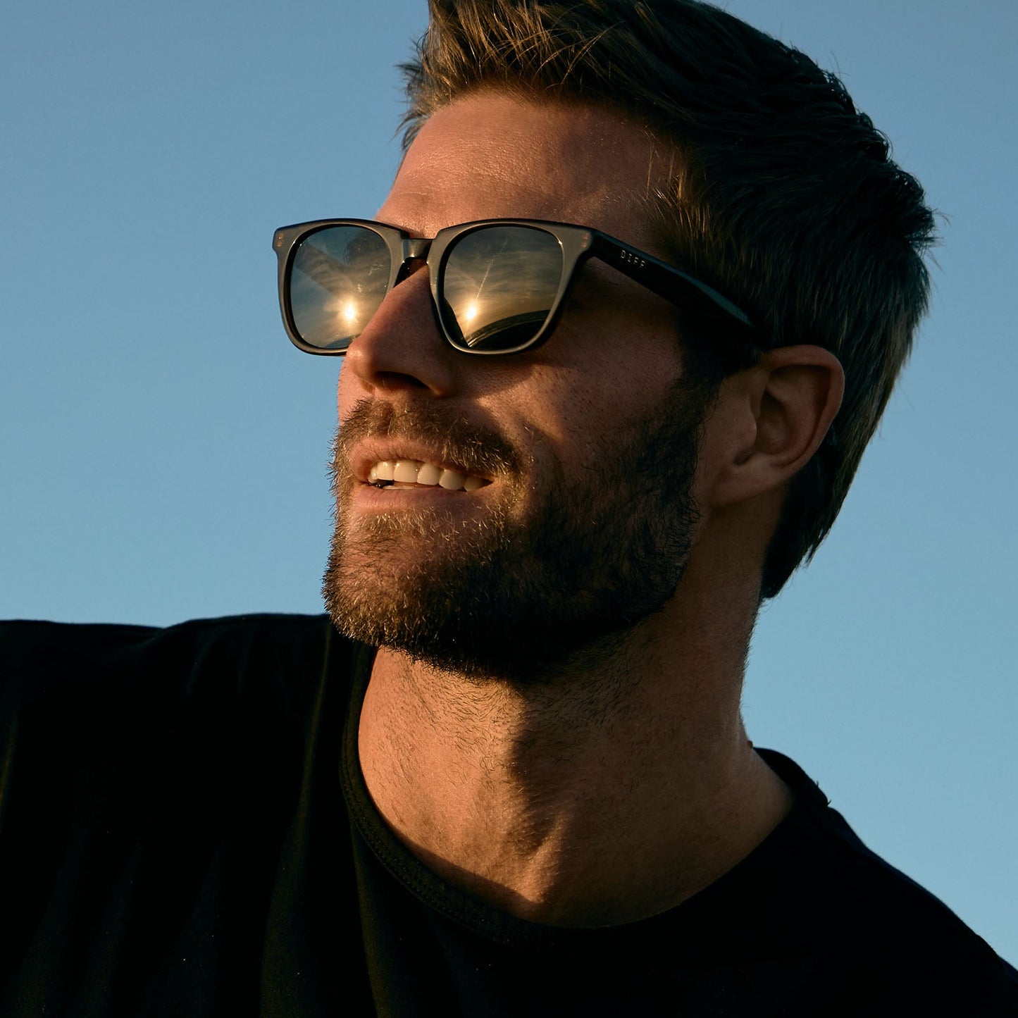 COLTON - WHISKEY + GREY POLARIZED SUNGLASSES