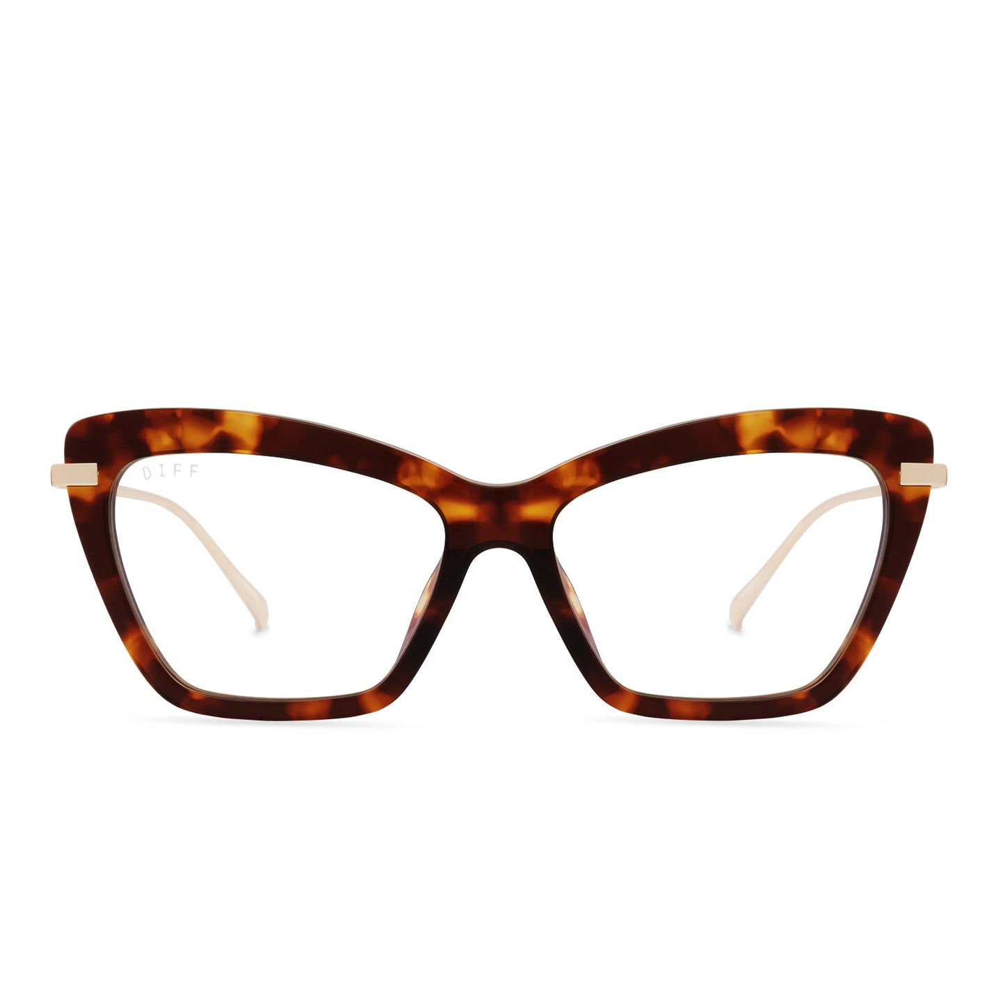 MILA - AMBER TORTOISE + BLUE LIGHT TECHNOLOGY GLASSES