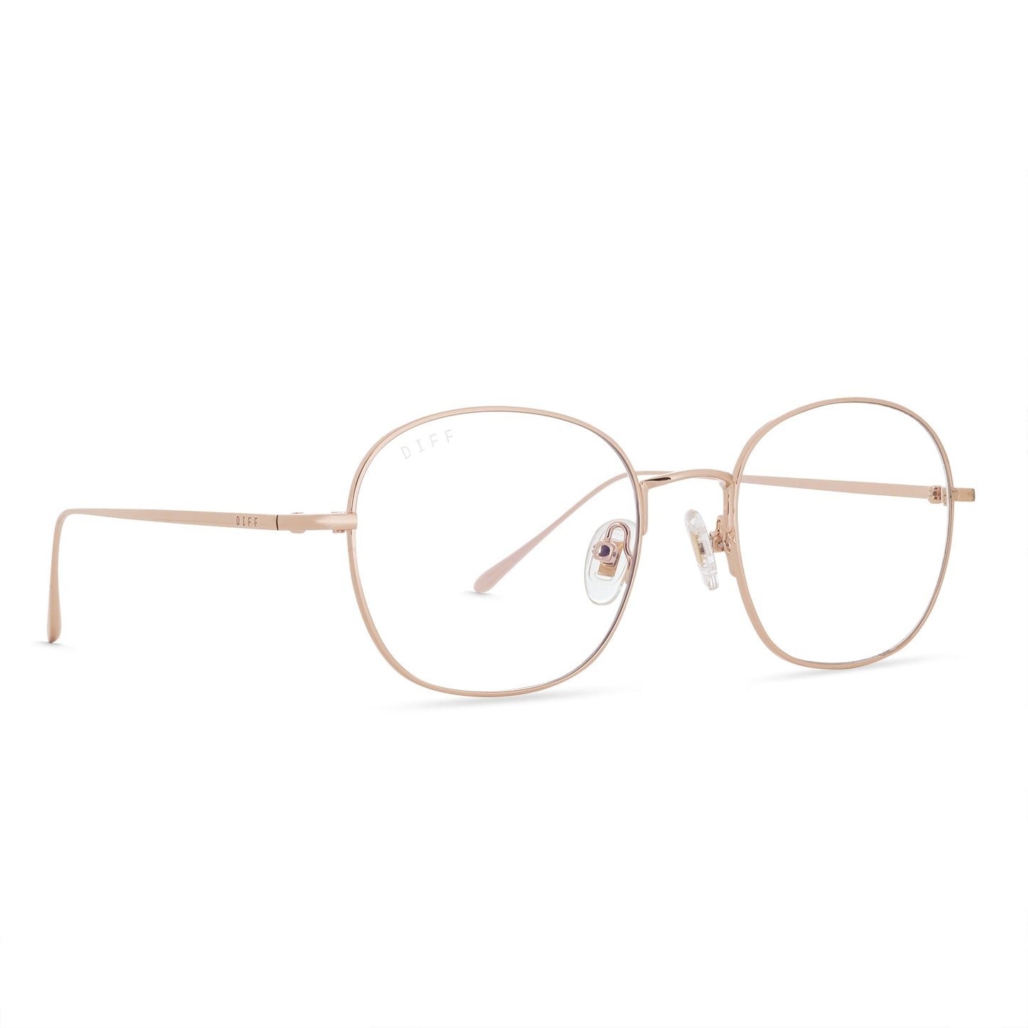 REID - ROSE GOLD + BLUE LIGHT TECHNOLOGY GLASSES