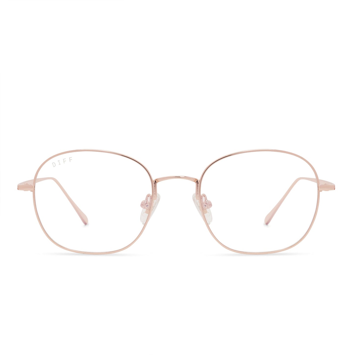 REID - ROSE GOLD + BLUE LIGHT TECHNOLOGY GLASSES