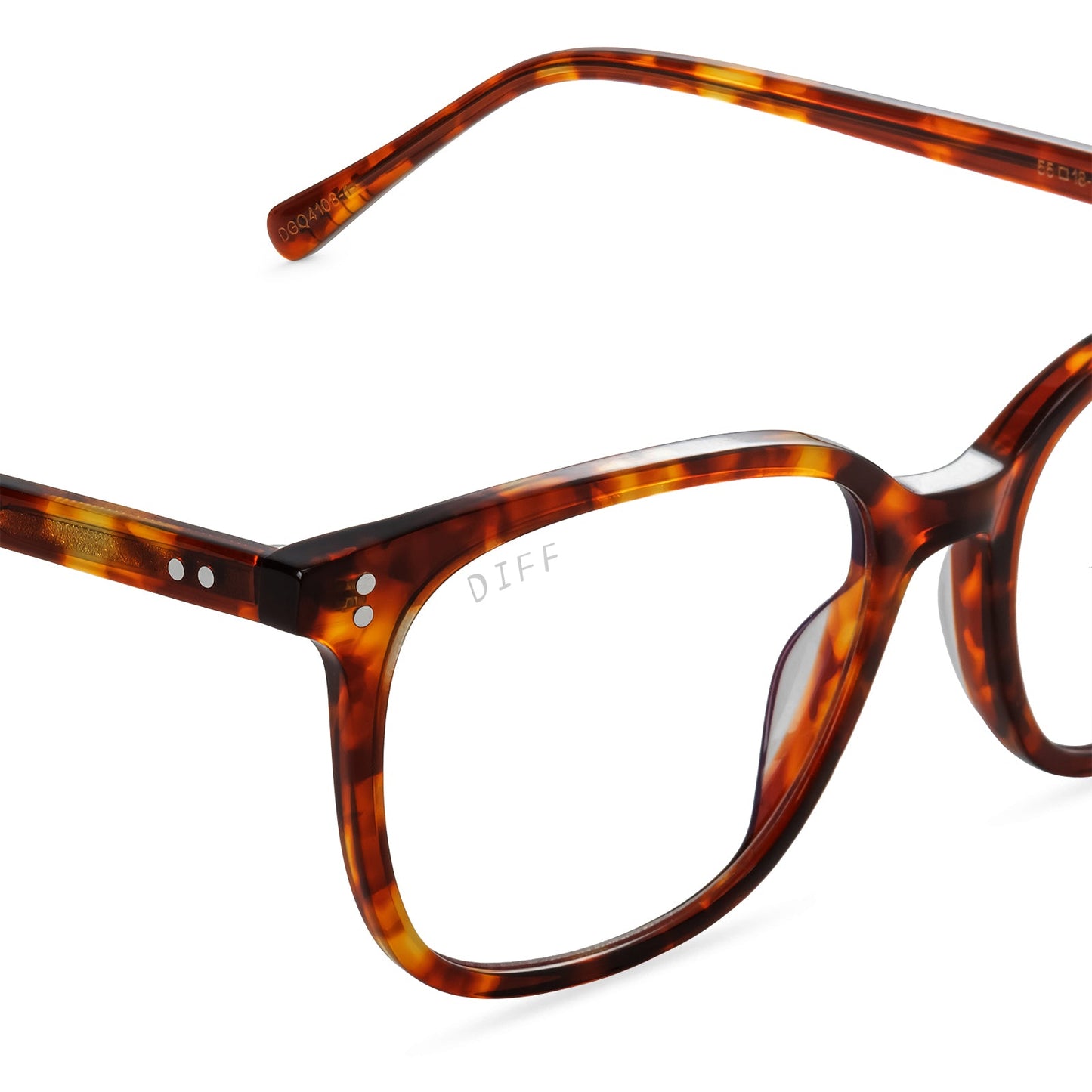 CLARKE - AMBER TORTOISE + BLUE LIGHT TECHNOLOGY GLASSES