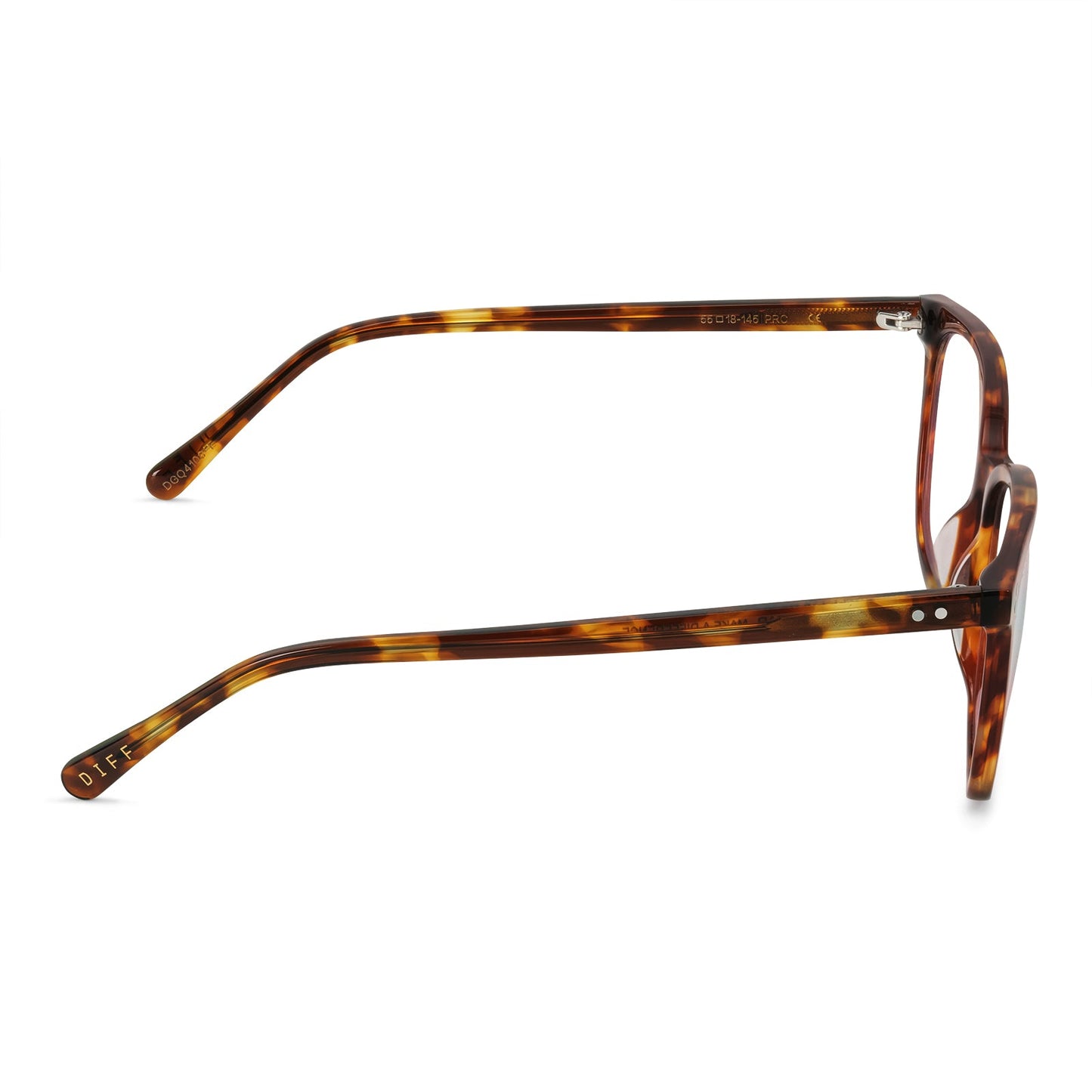 CLARKE - AMBER TORTOISE + BLUE LIGHT TECHNOLOGY GLASSES