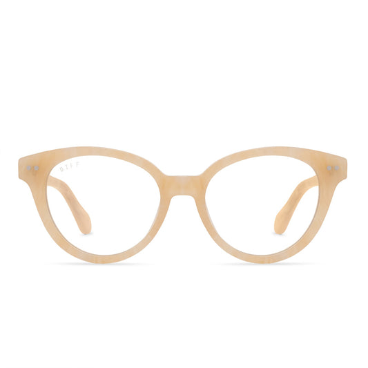 CARLY - CITRINE PEARL + BLUE LIGHT TECHNOLOGY GLASSES