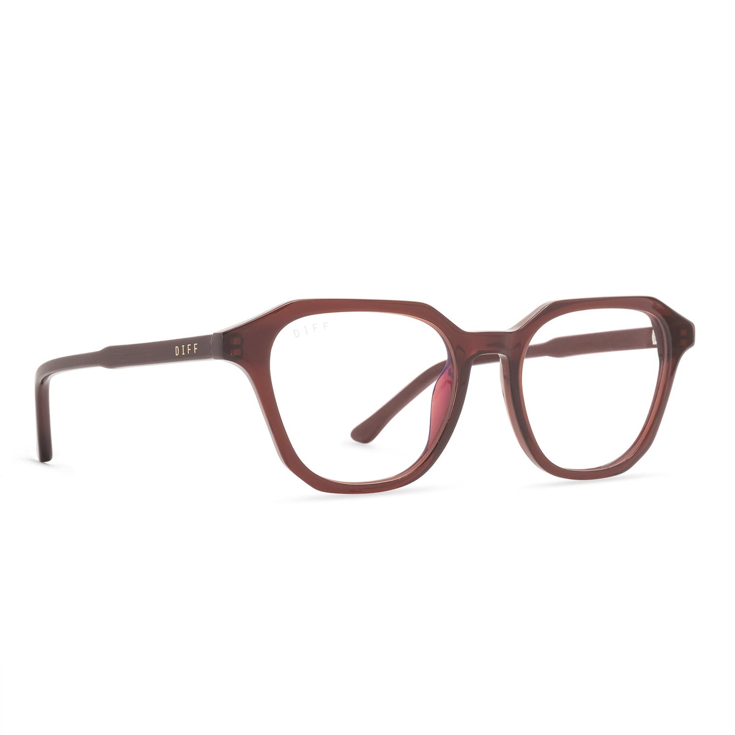 ALLEN - CHESTNUT CRYSTAL + PRESCRIPTION GLASSES