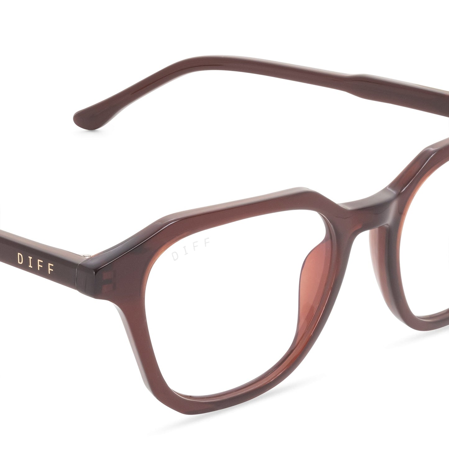 ALLEN - CHESTNUT CRYSTAL + PRESCRIPTION GLASSES