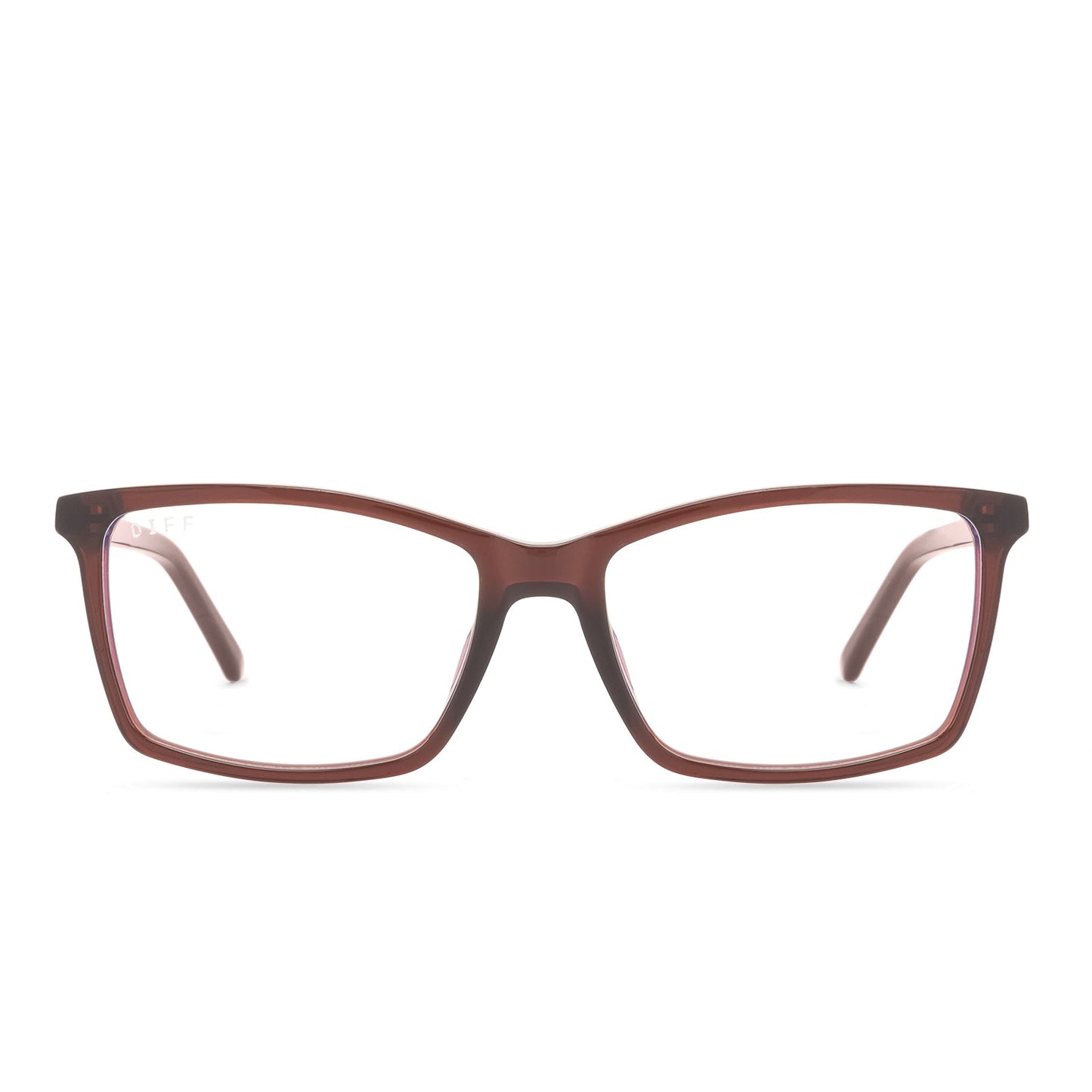 CONNOR - CHESTNUT CRYSTAL + BLUE LIGHT GLASSES