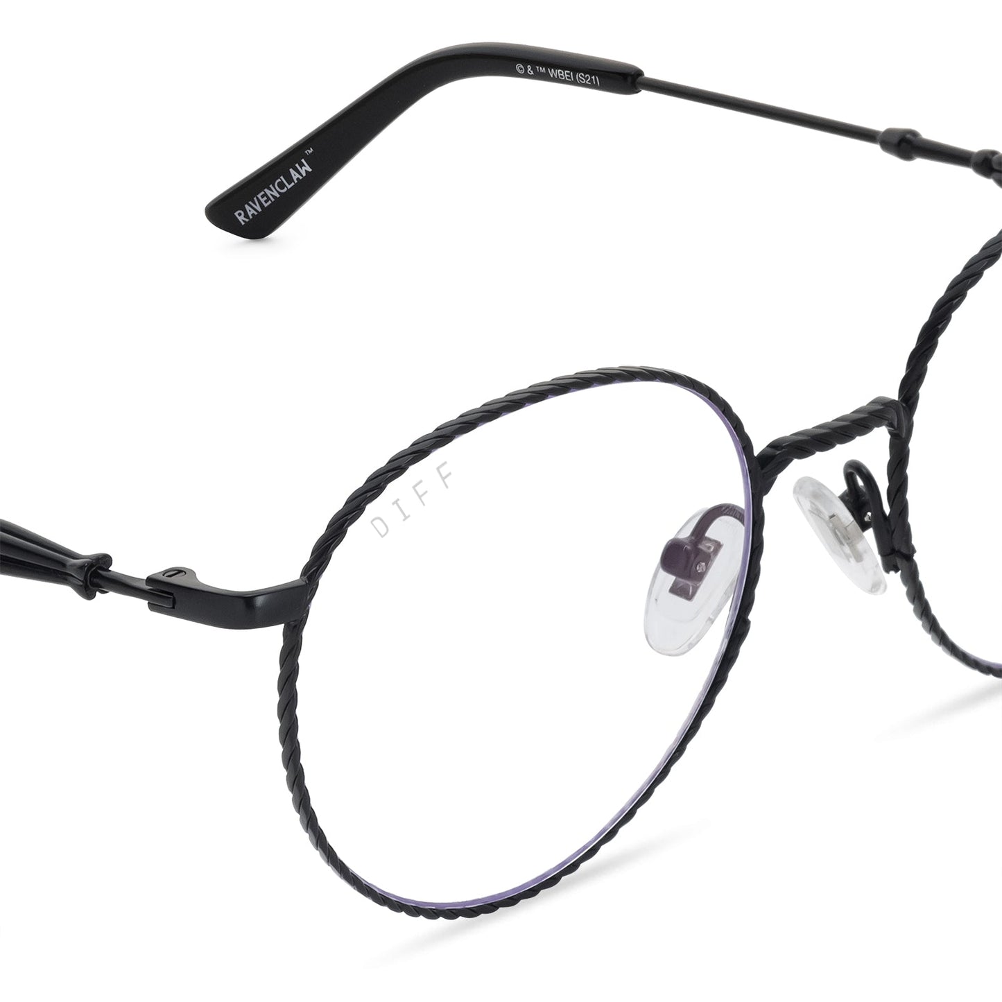 RAVENCLAW™  PRESCRIPTION - SCHOLARLY MATTE BLACK + PRESCRIPTION GLASSES