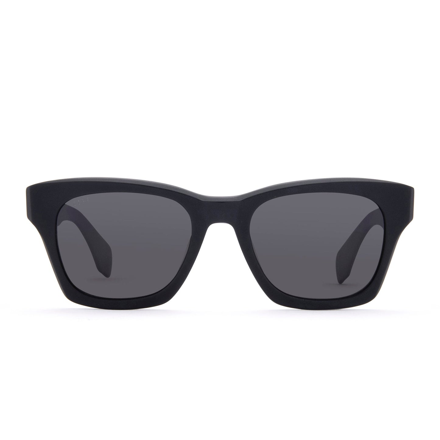 DEAN - MATTE BLACK + GREY POLARIZED SUNGLASSES