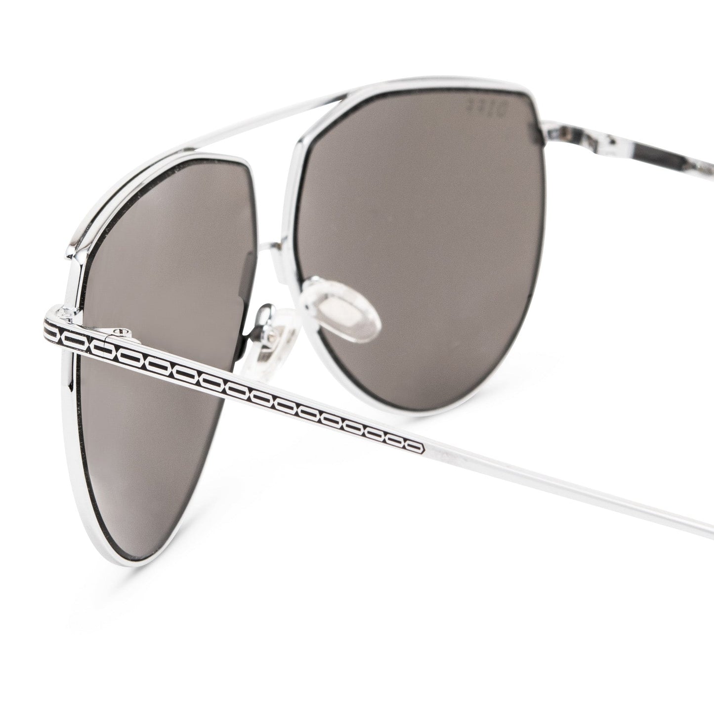 THE MANDALORIAN™ - RAZOR CREST™ GREY + SILVER MIRROR SUNGLASSES