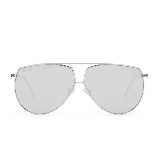 THE MANDALORIAN™ - RAZOR CREST™ GREY + SILVER MIRROR SUNGLASSES