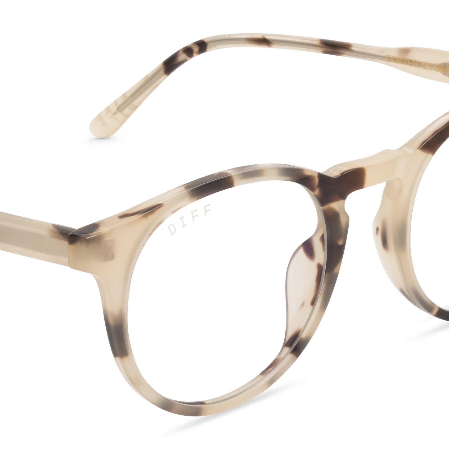 SAWYER - CREAM TORTOISE + PRESCRIPTION GLASSES