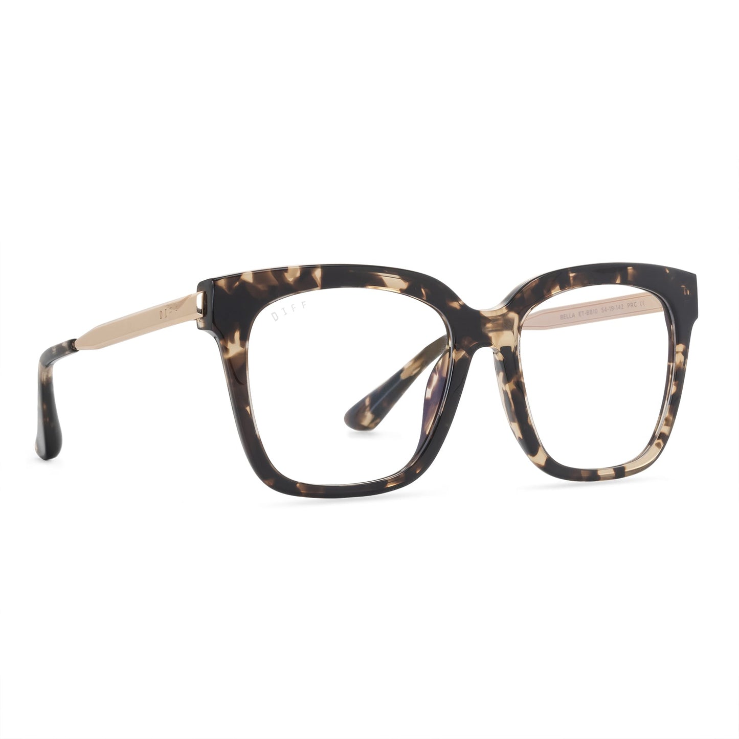 BELLA - ESPRESSO TORTOISE + BLUE LIGHT TECHNOLOGY GLASSES