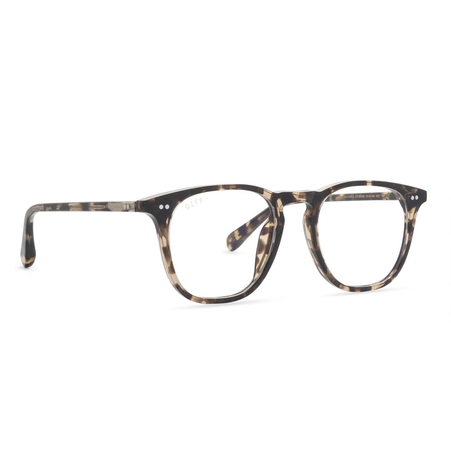 MAXWELL - ESPRESSO TORTOISE + BLUE LIGHT TECHNOLOGY GLASSES