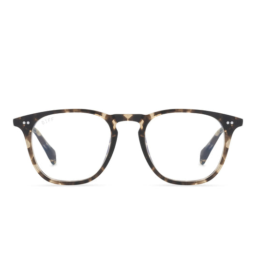 MAXWELL - ESPRESSO TORTOISE + BLUE LIGHT TECHNOLOGY GLASSES