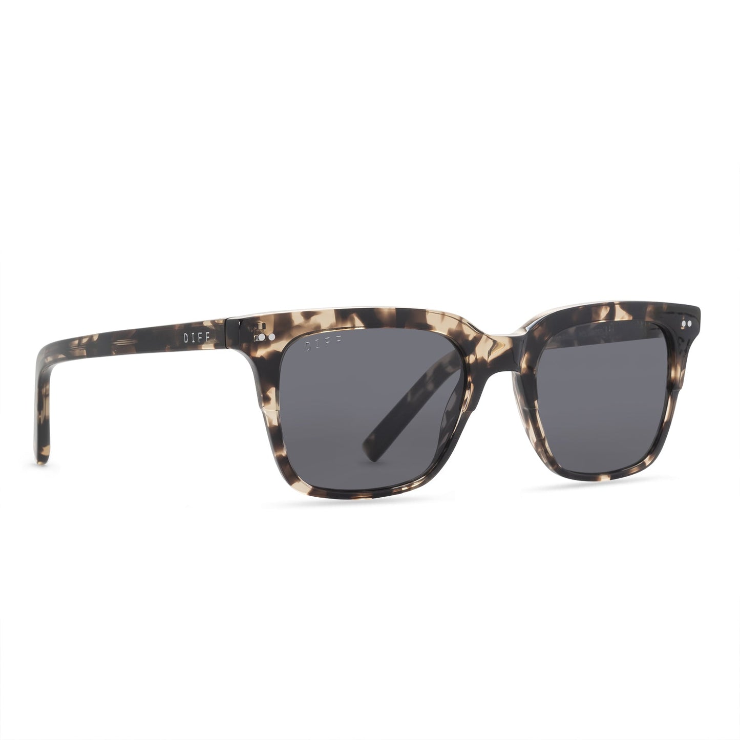 BILLIE - ESPRESSO TORTOISE + GREY + POLARIZED SUNGLASSES