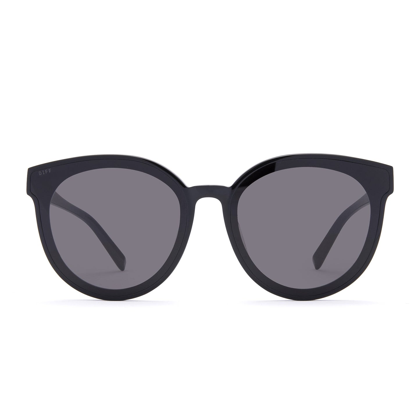 GEMMA - BLACK + GREY SUNGLASSES