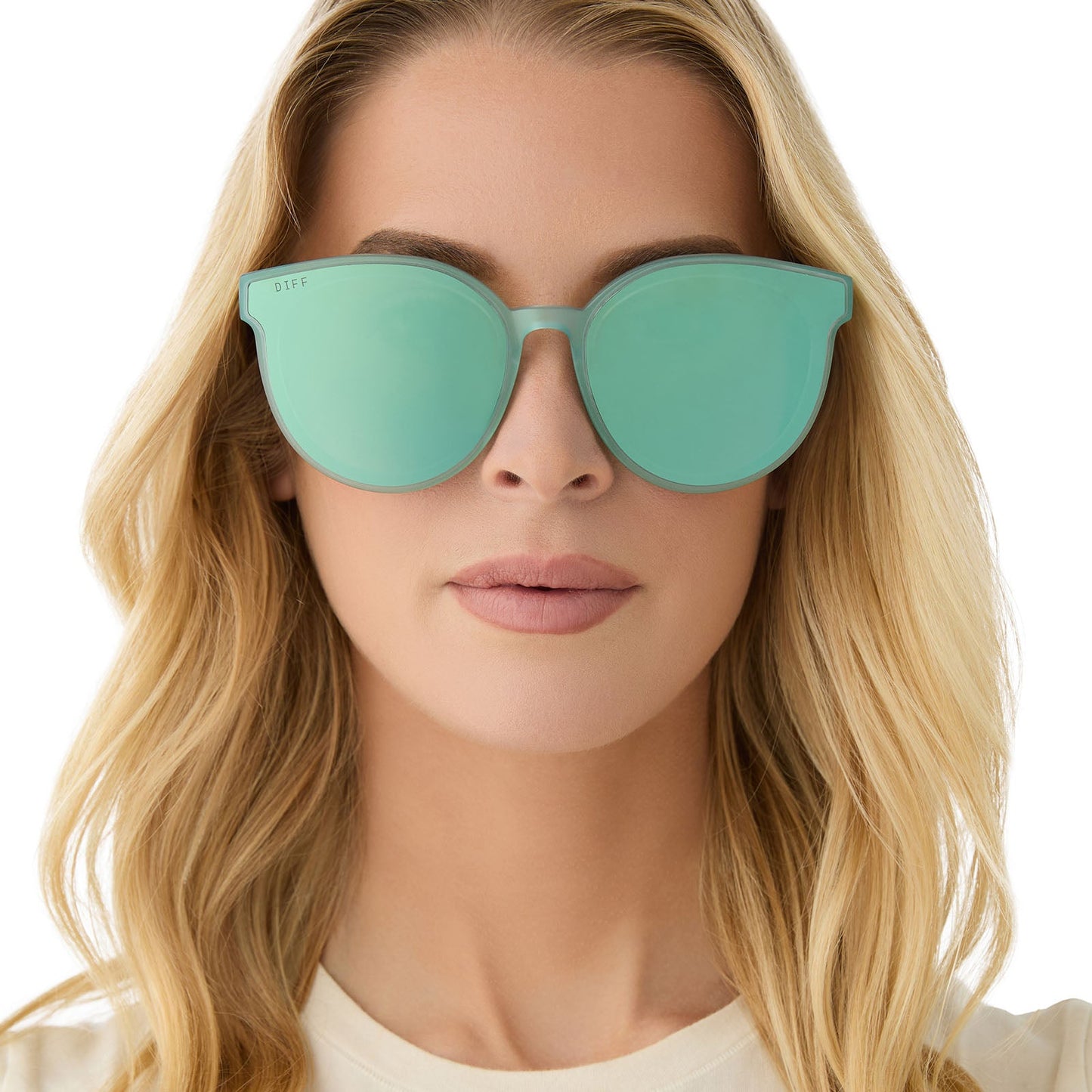 GEMMA - AQUATIC AWE + AQUATIC AWE MIRROR SUNGLASSES