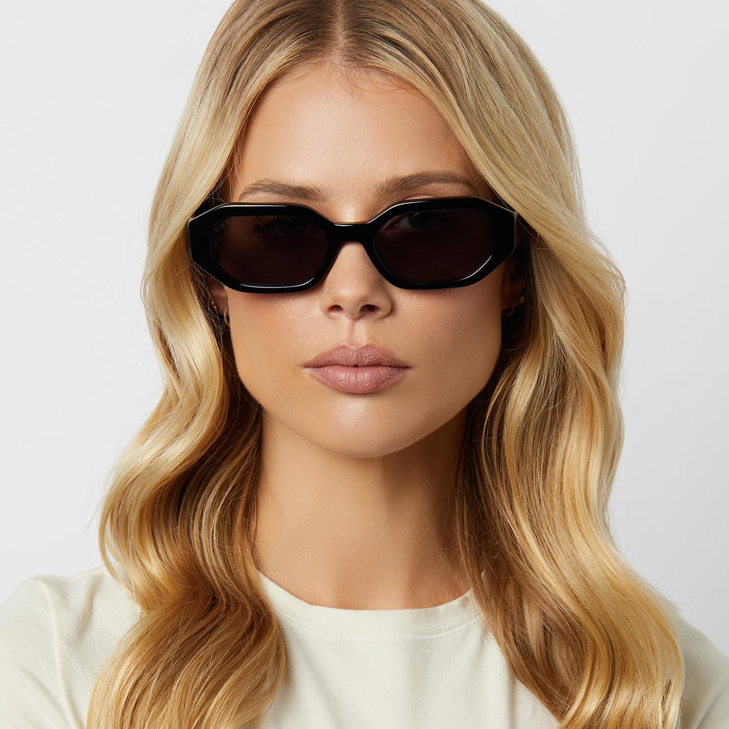 ALLEGRA - BLACK + GREY SUNGLASSES